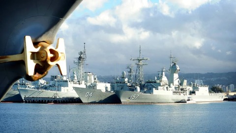 豪州、海軍戦力の増強を発表　第２次大戦以降で最大規模へ