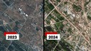 ガザを南北に二分するイスラエルの道路、地中海に到達　衛星画像分析