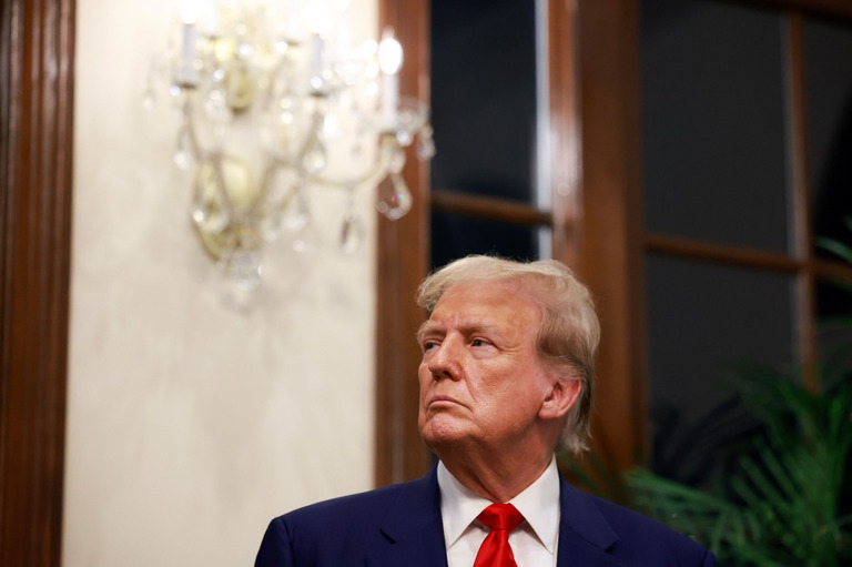 トランプ前米大統領/Joe Raedle/Getty Images via CNN Newsource