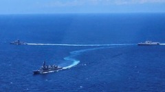 日米比、首脳会談前に結束強化　中国への懸念から