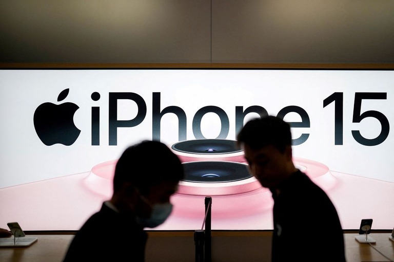 ｉＰｈｏｎｅの販売は、中国市場で大きく落ち込んでいるという/Aly Song/Reuters