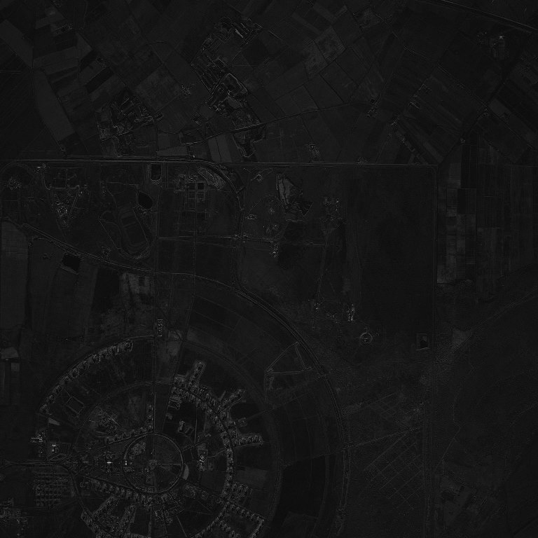 ＣＮＮが米アンブラスペース社から独占入手した人工衛星画像/SAR data © 2024 Umbra Space, Inc.