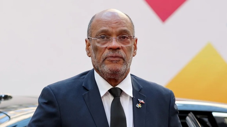 ハイチのアンリ首相が２５日、辞任を発表した/Julien Warnand/EPA-EFE/Shutterstock