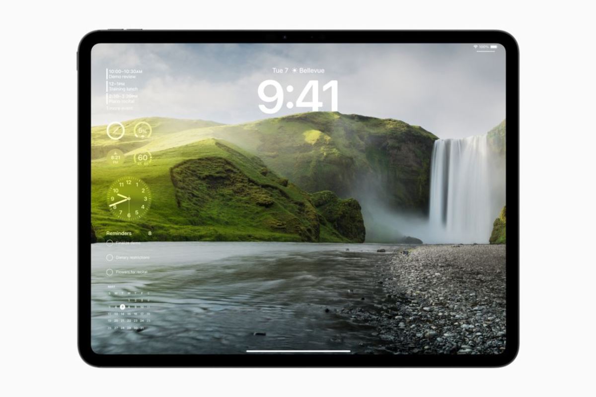 タブレット端末「iPad」の新作が発表された/Apple