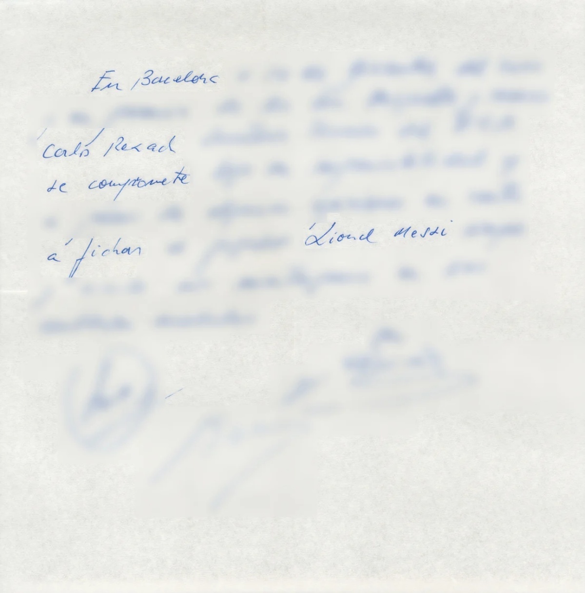 紙のナプキンの「契約書」(画像の一部を加工しています)/Bonhams