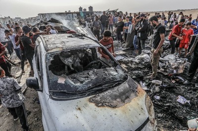 イスラエル首相、ラファ空爆は「悲劇的な過ち」