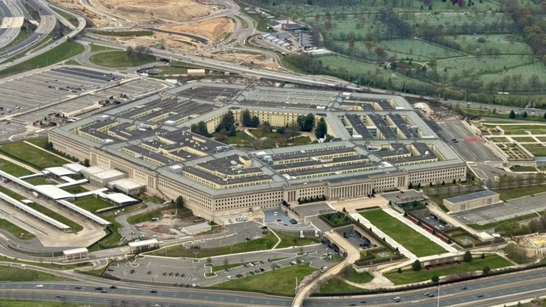 米国防総省＝３月３１日/Daniel Slim/AFP/Getty Images