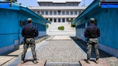 韓国軍、北朝鮮兵の越境に警告射撃