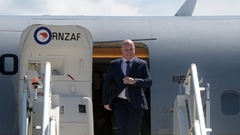 ＮＺ首相、民間機に乗り換えて来日　専用機が故障