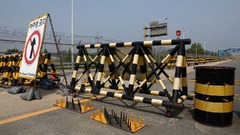 北朝鮮軍、地雷設置中の爆発で死傷者か　韓国軍が発表