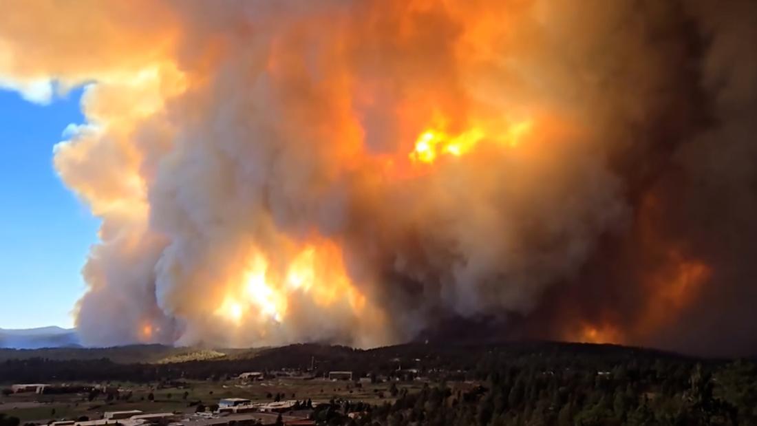 米ニューメキシコ州で山火事 - CNN.co.jp