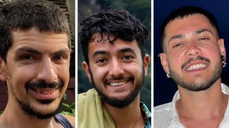 人質・行方不明者家族フォーラムが公開したイスラム組織ハマスに拘束されている人質の画像/Hostages and Missing Families Forum