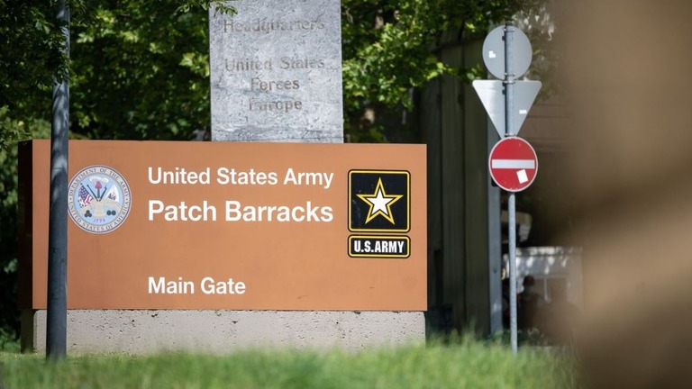 欧州各地にある米軍基地が警戒レベルを引き上げた/Sebastian Gollnow/picture alliance/Getty Images