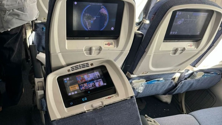 エア・ヨーロッパの旅客機が強い乱気流のため、ブラジルの空港に緊急着陸を余儀なくされた/Courtesy Pichi Pastosa