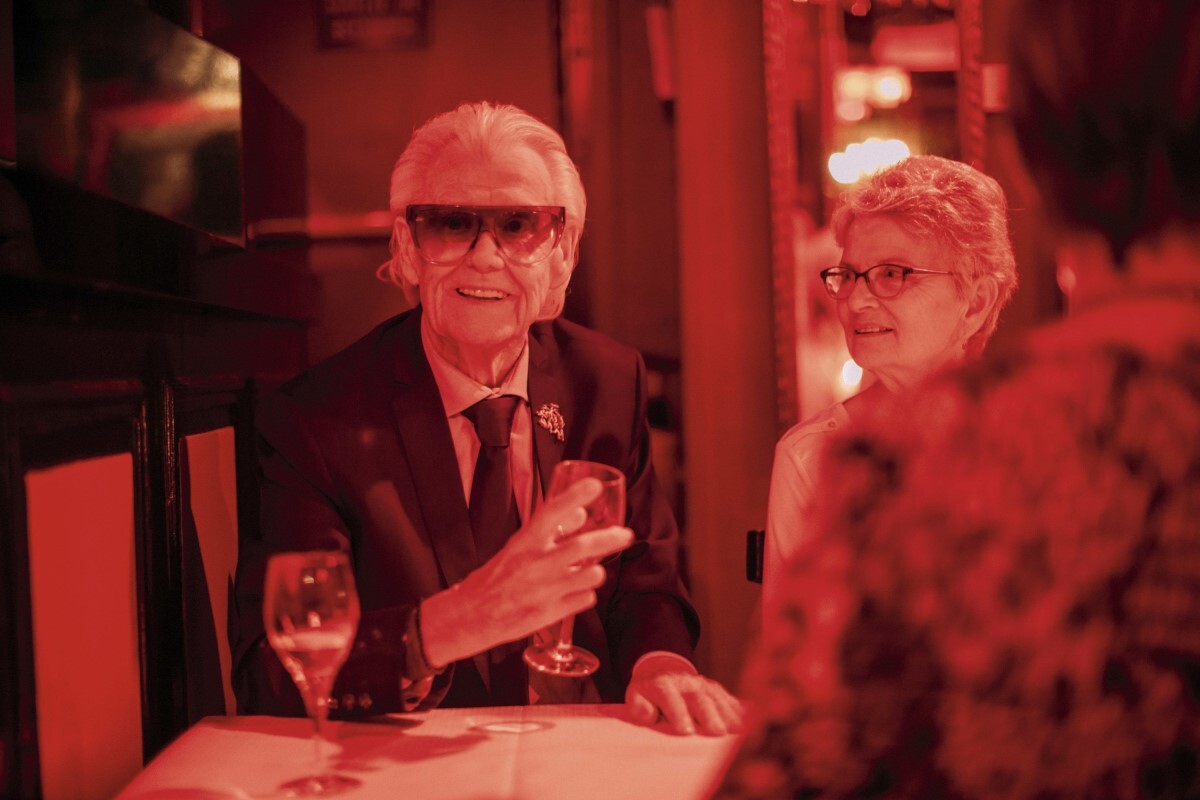 ミシェル・キャティ氏はキャバレー会場を64年にわたって経営した/Helene Pambrun/Paris Match Archive/Getty Images