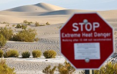 米加州デスバレーを裸足で歩いた観光客、重度のやけどで搬送　気温５０．５度