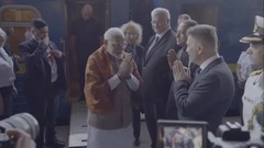 モディ氏がウクライナ到着、ゼレンスキー氏と会談へ　先日プーチン氏と会談