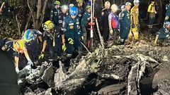 ９人乗せた小型機が森に墜落　タイ首都近郊