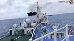 中国とフィリピンの船舶が衝突、非難の応酬　南シナ海