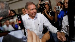 ベネズエラの野党指導者、スペインに亡命　大統領選めぐり逮捕状