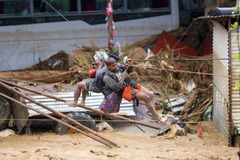 ネパールで洪水や土砂崩れ、１９２人死亡　ジップラインで救助も