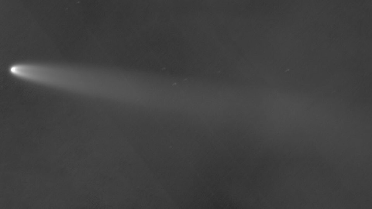 近日点に到達してから3日後に「Virtual Telescope Project」が撮影した紫金山(ツーチンシャン)・アトラス彗星/Gianluca Masi/Virtual Telescope Project