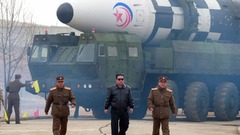 北朝鮮、ＩＣＢＭ級ミサイルを発射　米大統領選迫る中
