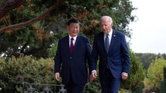 バイデン大統領、中国の習氏と１６日に最後の会談へ