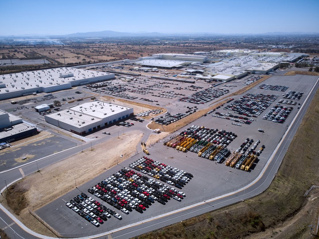 メキシコにあるゼネラルモーターズ(GM)の工場
/Maurico Palos/Bloomberg/Getty Images