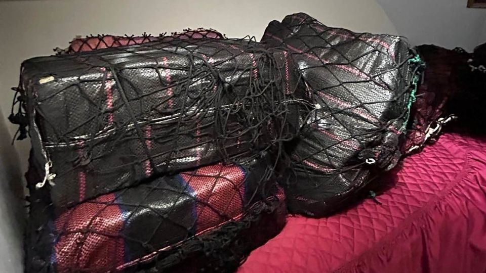 遊漁船からは梱包されたコカイン約2.34トンが押収された/Australian Federal Police