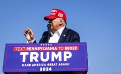写真で振り返る２４年、トランプ前米大統領の暗殺未遂