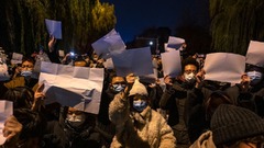 「白紙運動」のドキュメンタリー制作、映画監督に禁錮３年６カ月の実刑　中国