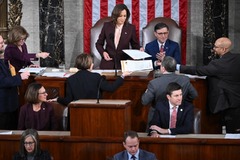 米議会、トランプ氏の大統領選勝利を認定