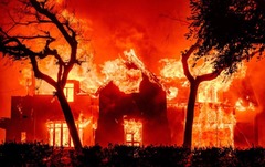 ＬＡ山火事で広がる大気汚染、遠方で健康被害の恐れも