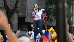 ベネズエラ野党指導者一時的に拘束、大統領就任前日に抗議デモ広がる