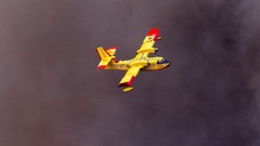 米ロス山火事、カナダの空中消火機に民間ドローン衝突　飛行停止