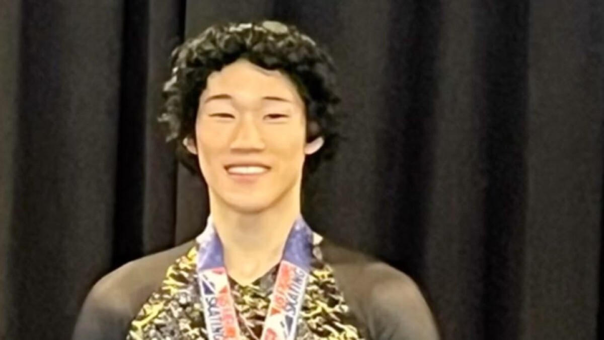 キャンプに参加していたスペンサー・レーン選手(16)/@team.genia.vadim/Instagram