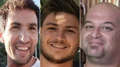 ガザ人質解放、第６弾で新たに男性３人　赤十字へ引き渡し