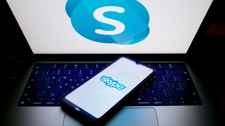 通話サービス「スカイプ」のサービスが５月に終了となることがわかった/Nikolas Kokovlis/NurPhoto/Shutterstock