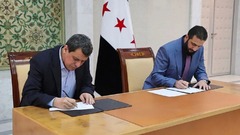 シリア暫定政権、クルド人武装勢力の統合で合意