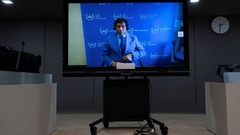 ドゥテルテ氏がオンラインで出廷、ＩＣＣ初審理　フィリピンの「麻薬戦争」めぐり