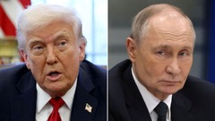 トランプ氏、プーチン氏に「怒り」　ロシア産石油に追加関税の警告も