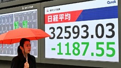アジア市場も急落、「トランプ関税」の影響広がる
