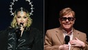 マドンナとエルトン・ジョン、ついに和解　数十年にわたる確執経て