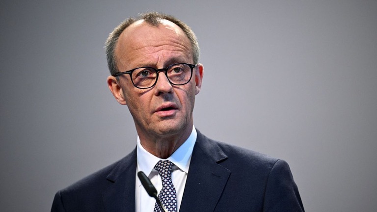 次期首相に就任する見込みのメルツＣＤＵ党首/Annegret Hilse/Reuters