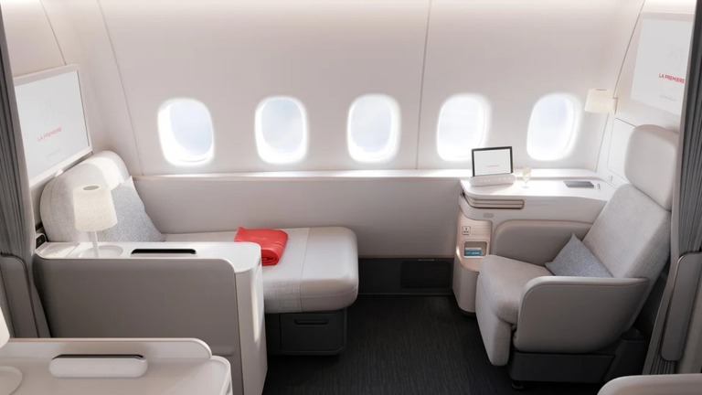 エールフランス航空は先ごろ、新たなファーストクラスサービス「ラ・プルミエール」の提供を開始した/Air France