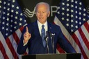 バイデン氏、トランプ政権の社会保障削減を批判　退任後初の公の場