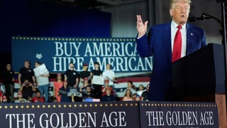 トランプ米大統領、就任１００日目で集会　成果誇るも前途は多難