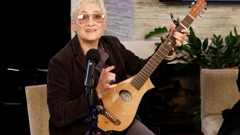 ロサンゼルスで公演を行うジル・ソビュールさん＝１月/Frazer Harrison/Getty Images