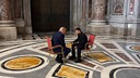 ウクライナ大統領、トランプ氏とのバチカンでの会談　これまでで「最高」